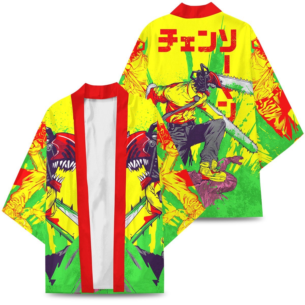 chainsaw man kimono 894389 - Otaku Treat