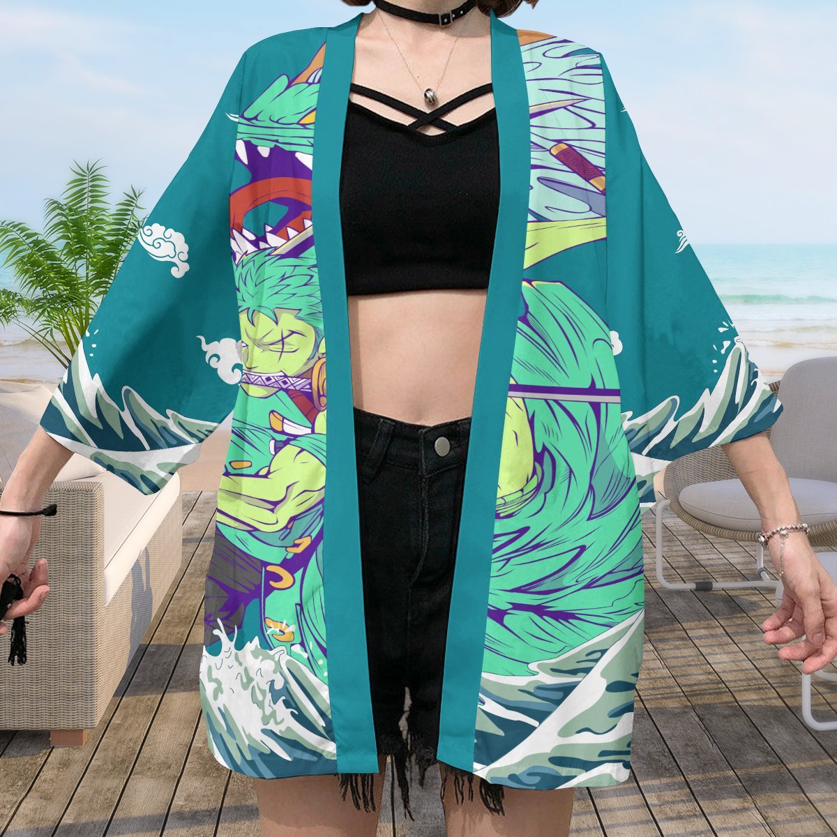 zoro three sword kimono 790105 - Otaku Treat