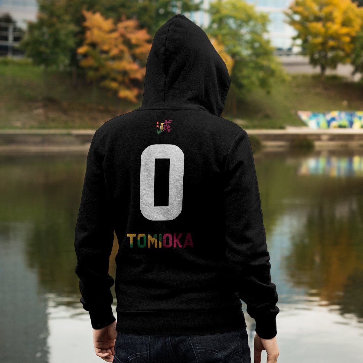 personalized tomioka giyu unisex zipped hoodie 787147 - Otaku Treat