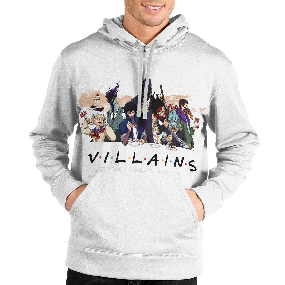 super villains unisex pullover hoodie 505030 - Otaku Treat