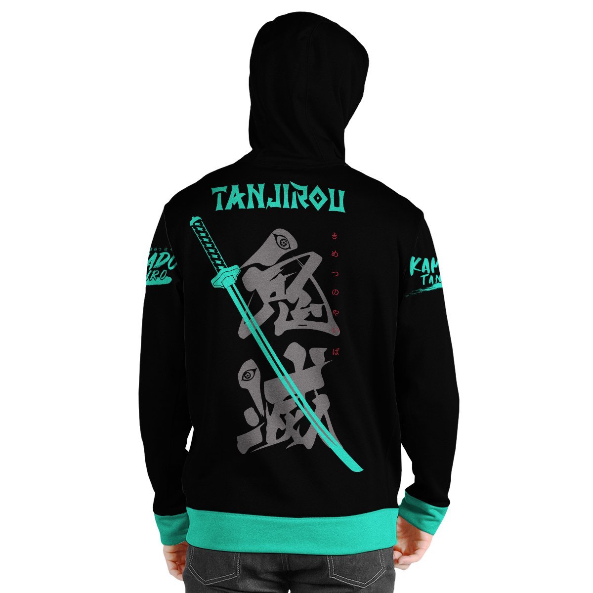 tanjiro style unisex pullover hoodie 564101 - Otaku Treat