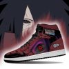 Madara Shoes Boots Rinnegan & Mangekyou Sneakers High Top Cosplay Custom Anime Shoes Jordan Sneakers Gifts Idea TLM2710