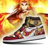 Rengoku Sneakers Boots Fire Skill Demon Slayer Cosplay Custom Anime Shoes Fan Jordan Sneakers Gift Idea TLM2710