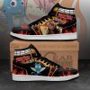 Natsu And Happy Sneakers Boots Fairy Tail Cosplay Custom Anime Shoes Jordan Sneakers Gifts Idea TLM2710