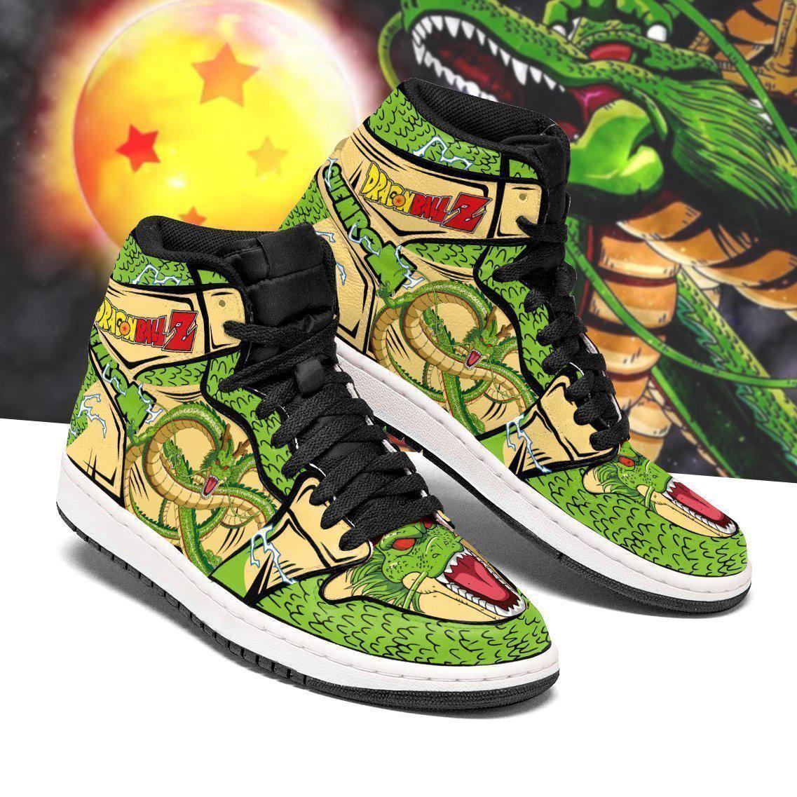 Shenron Shoes Boots Dragon Ball Z Cosplay Custom Anime Sneakers Fan Jordan Sneakers Gifts Idea TLM2710