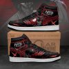 Afro Samurai Sneakers Boots Black Red Cosplay Custom Anime Shoes Jordan Sneakers Gifts Idea TLM2710