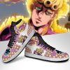 JoJo's Bizarre Adventure Sneakers Boots Giorno Giovanna Cosplay Custom Anime Shoes Jordan Sneakers Gifts Idea TLM2710