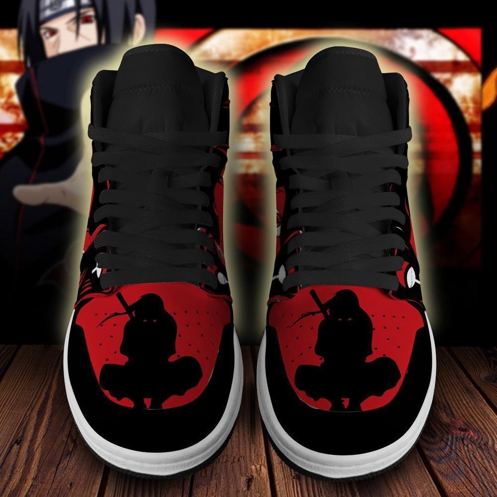 Naruto Itachi Shoes Eyes High Top Cosplay Costume Anime Jordan Sneakers Gifts Idea Sneakers Boots TLM2710