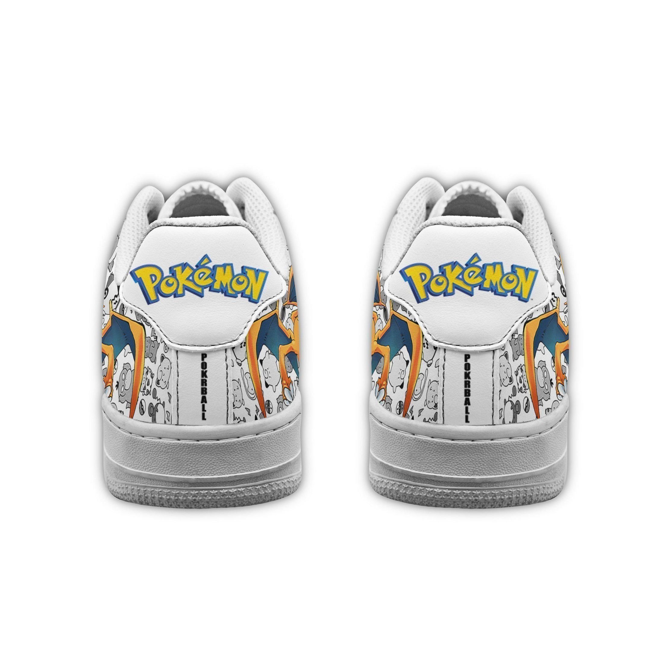Charizard Air Shoes Pokemon Shoes Fan Gift Idea GO1012