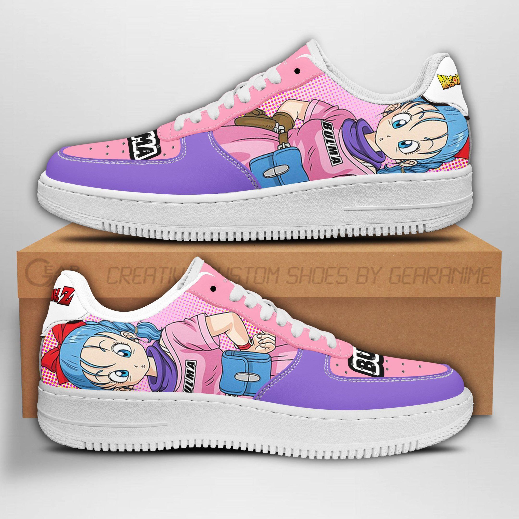 Bulma Air Shoes Dragon Ball Z Anime Shoes Fan Gift GO1012