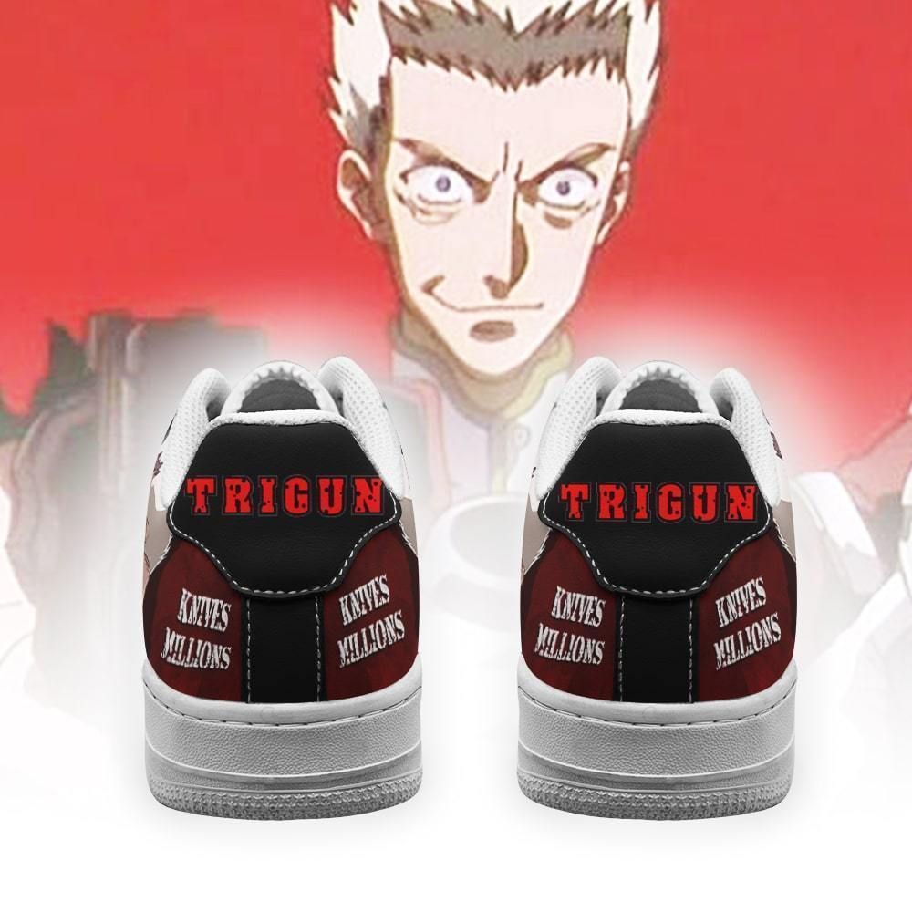 Trigun Shoes Knives Millions Air Shoes Anime Shoes GO1012
