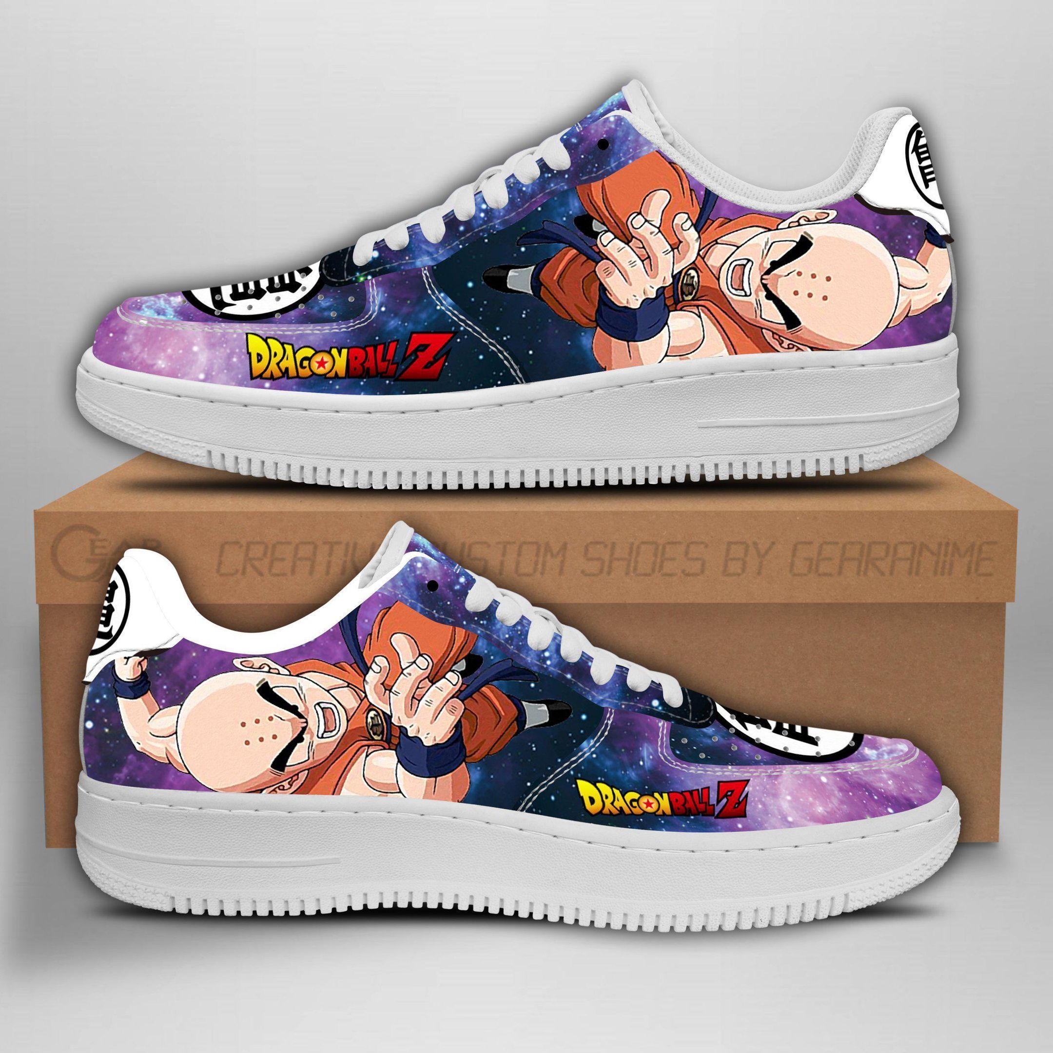 Krillin Air Shoes Dragon Ball Z Anime Shoes Fan Gift GO1012