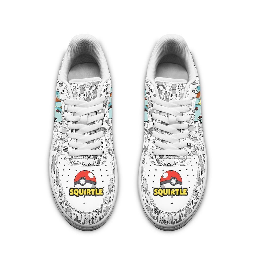 Squirtle Air Shoes Pokemon Shoes Fan Gift GO1012
