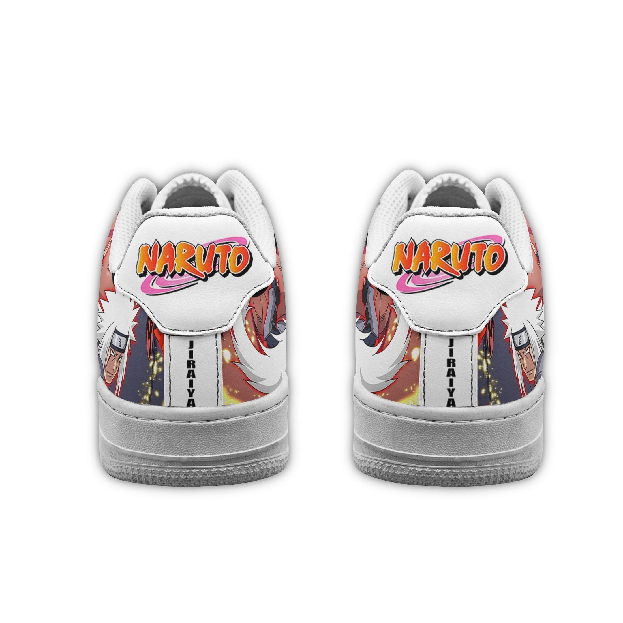 Jiraiya Air Shoes Symbol Naruto Anime Shoes Fan Gift GO1012