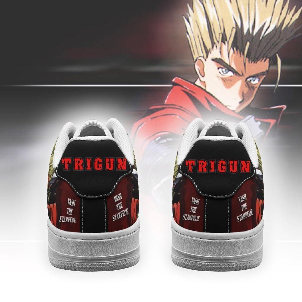 Trigun Shoes Vash The Stampede Air Shoes Anime Shoes GO1012