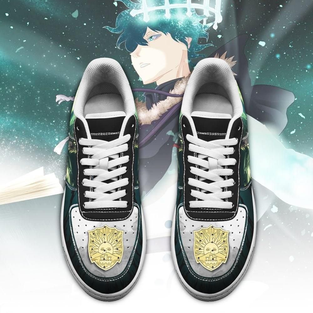 Yuno Air Shoes Golden Dawn Magic Knight Black Clover Anime Shoes GO1012