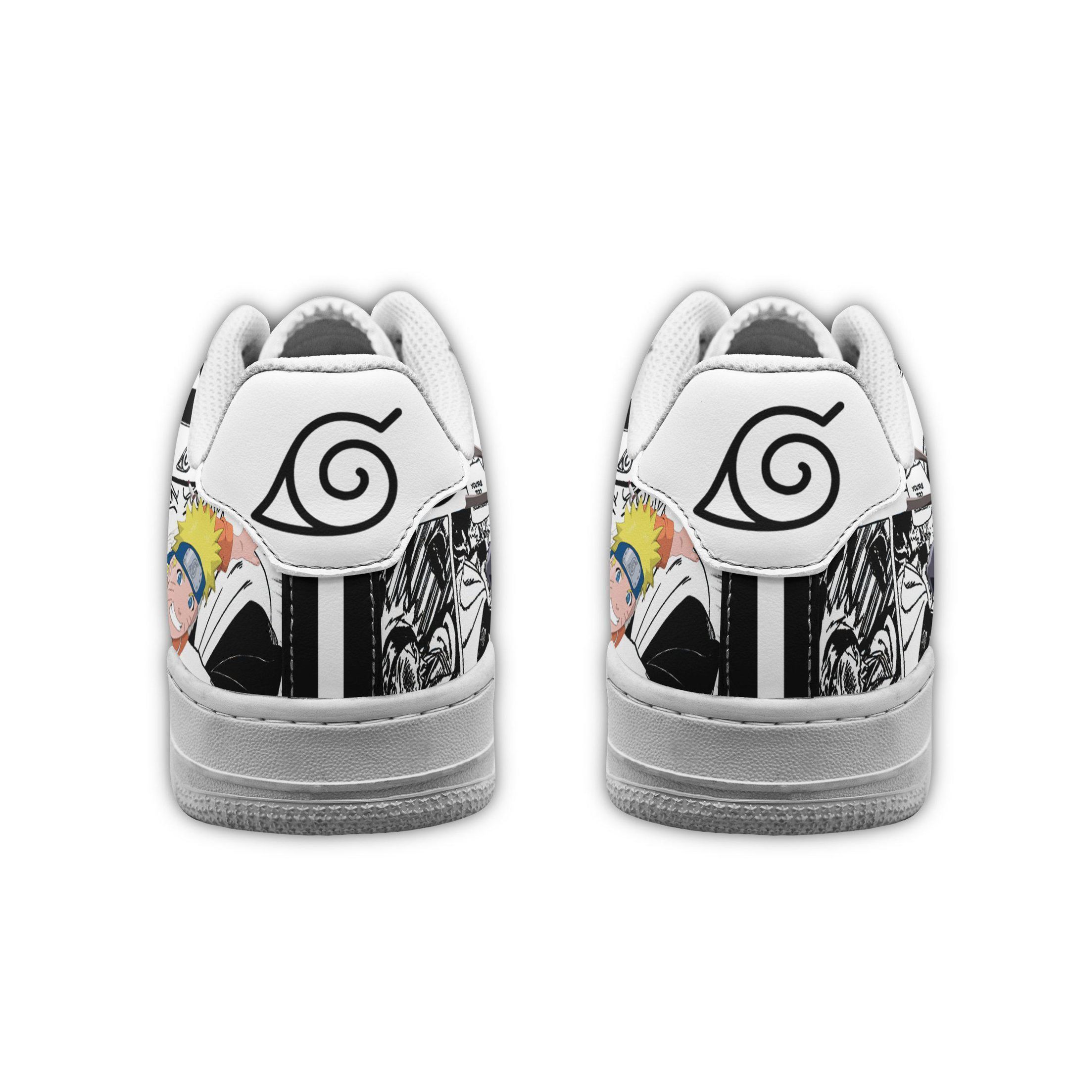 Naruto Air Sneakers Custom Mixed Manga Naruto Anime Shoes GO1012
