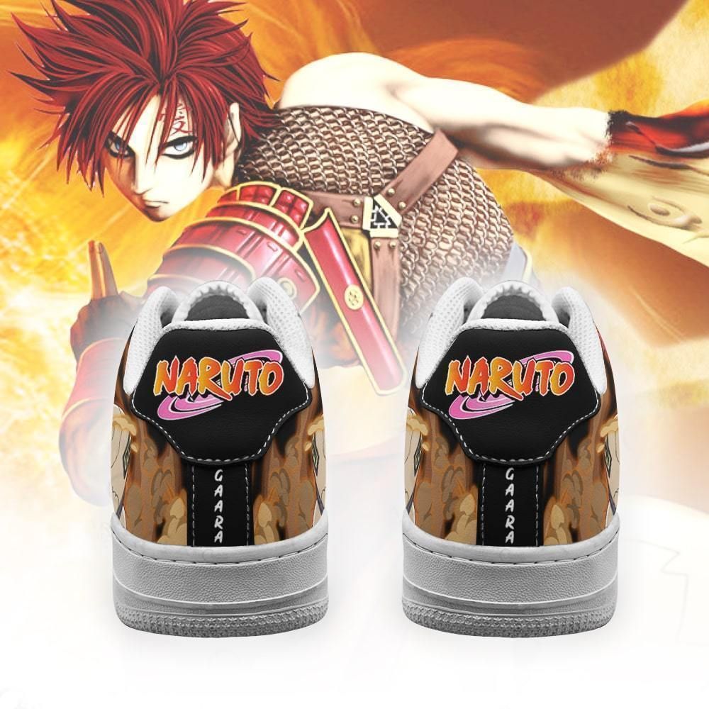 Gaara Air Shoes Custom Naruto Anime Shoes Leather GO1012