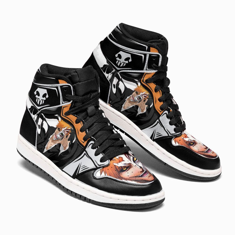 Bleach Ichigo Hollow Shoes Sneakers Custom Anime Shoes GO1210