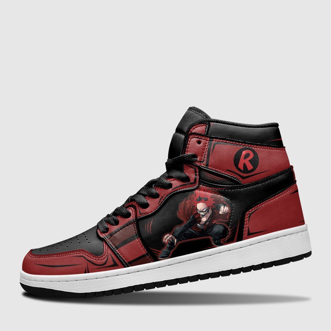 Eijirou Kirishima Sneakers Red Riot Custom Anime My Hero Academia Shoes GO1210