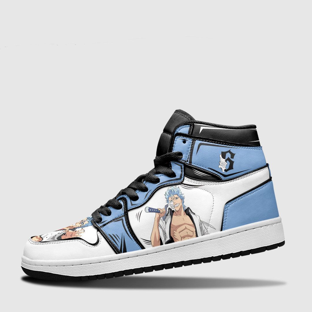 Bleach Shoes Sneakers Grimmjow Custom Anime Shoes GO1210