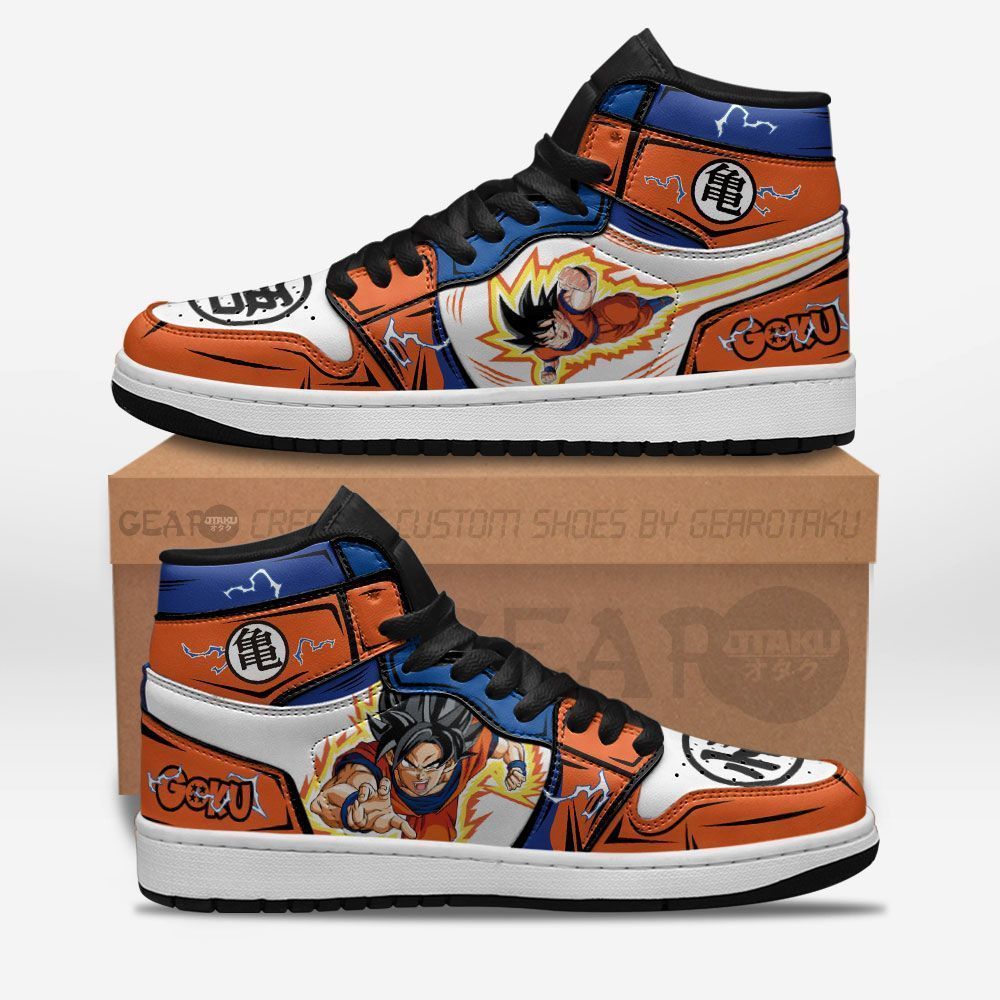 Goku JD Sneakers Custom Anime Dragon Ball Shoes GO1210