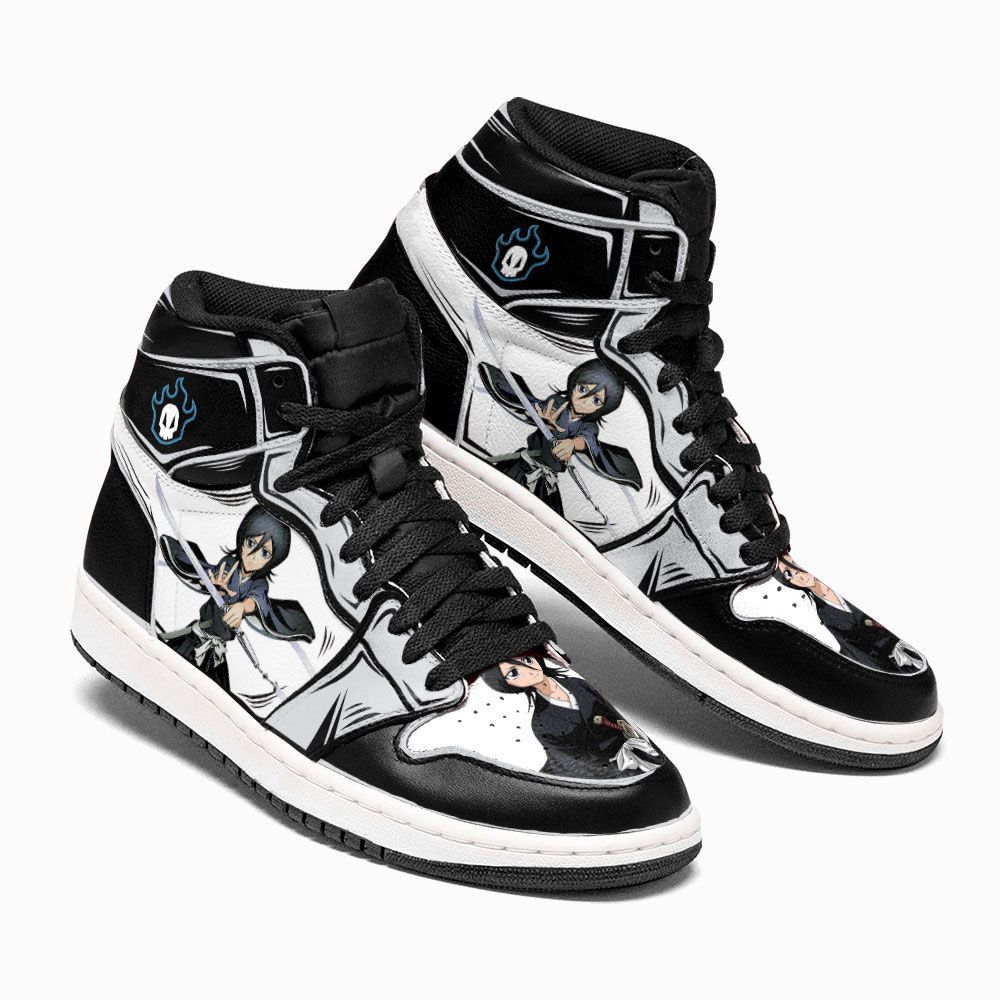 Bleach Shoes Sneakers Rukia Kuchiki Custom Anime Shoes GO1210
