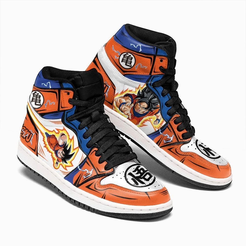 Goku JD Sneakers Custom Anime Dragon Ball Shoes GO1210