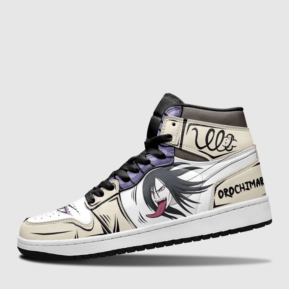 Orochimaru Snake Shoes Sneakers Naruto Custom Anime Shoes GO1210