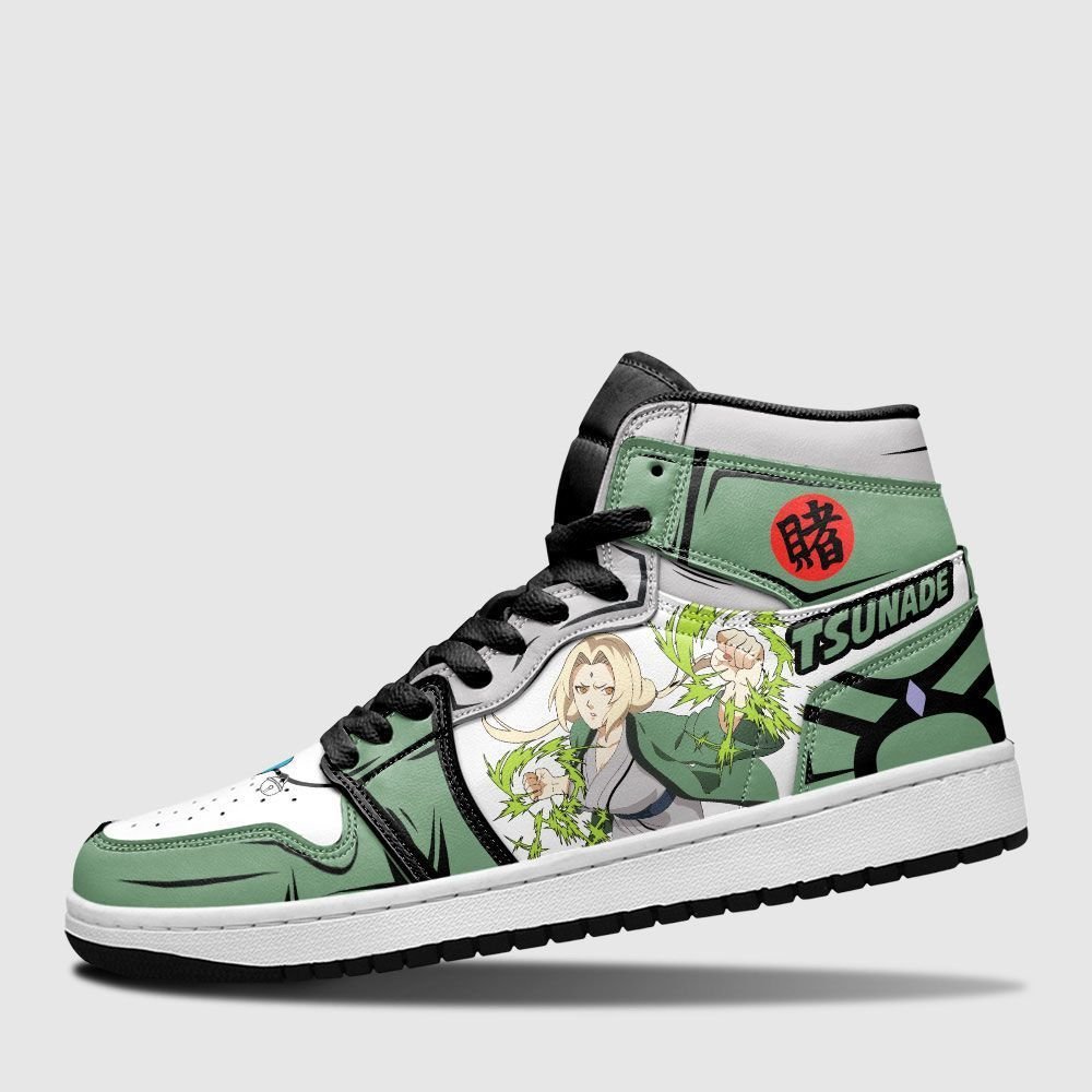 Tsunade Shoes Sneakers Senju Naruto Custom Anime Shoes GO1210