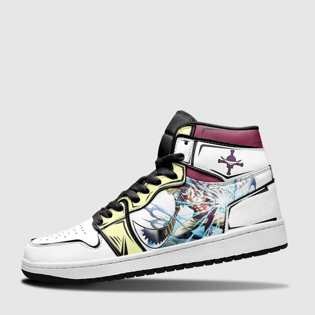 One Piece Shoes Sneakers WhiteBeard Custom Anime Shoes GO1210
