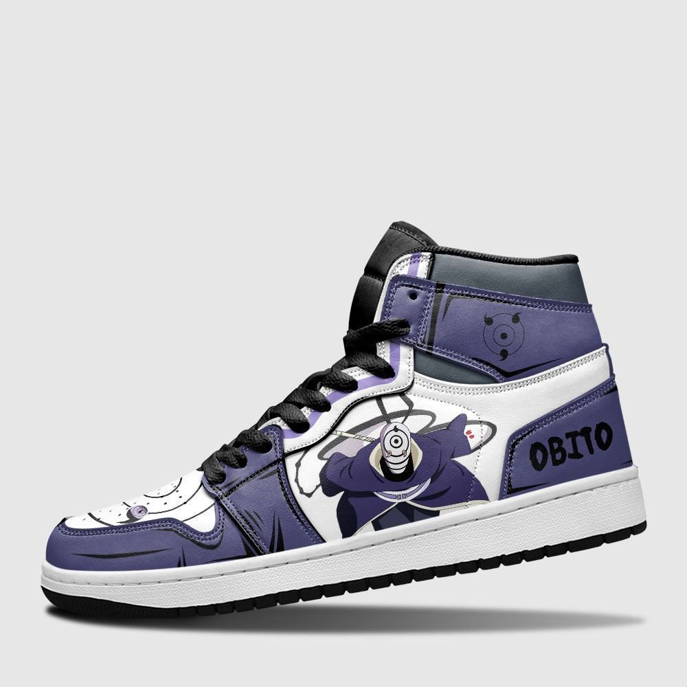 Ninja Obito Shoes Sneakers Naruto Custom Anime Shoes GO1210