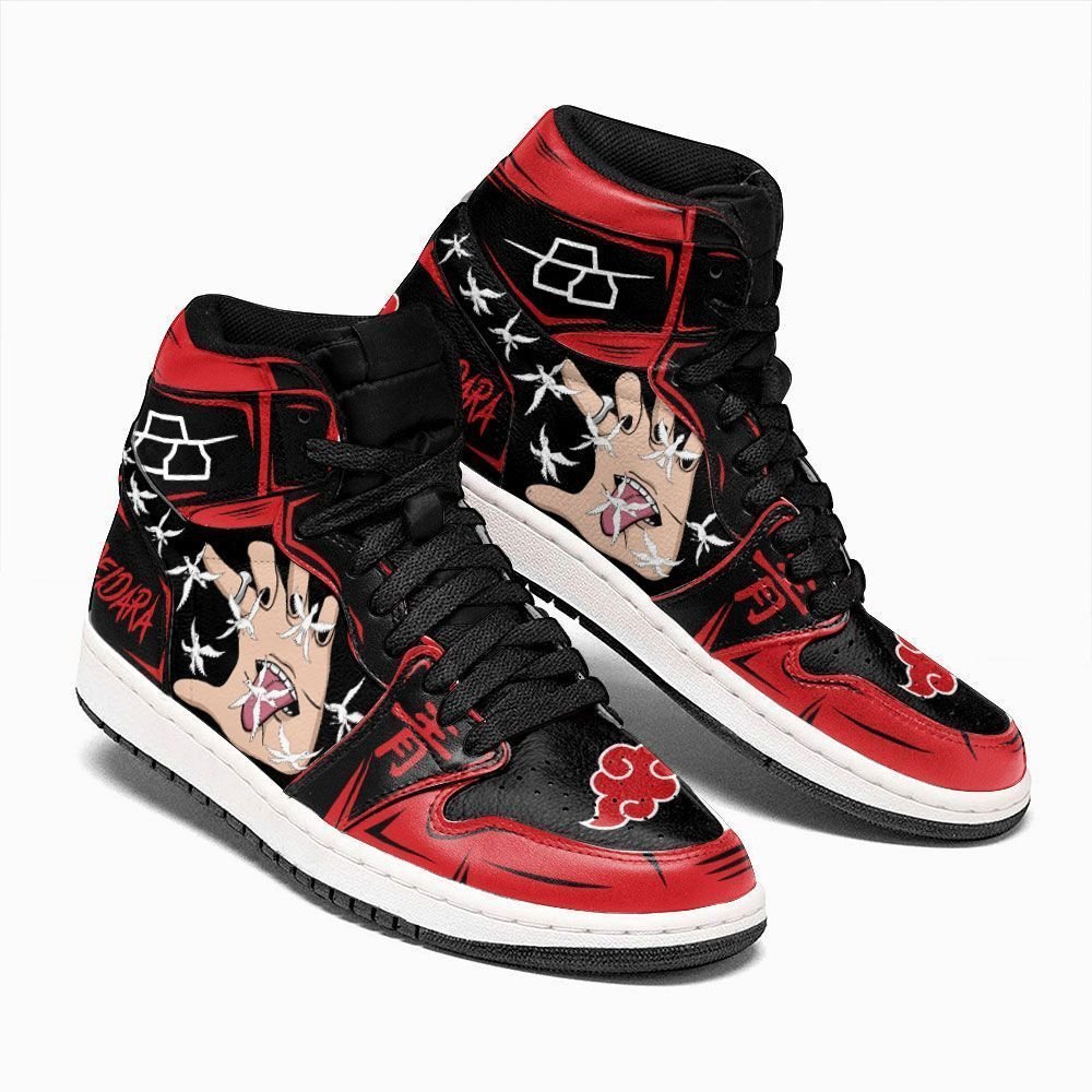 Akatsuki Deidara Shoes Sneakers Naruto Custom Anime Shoes GO1210