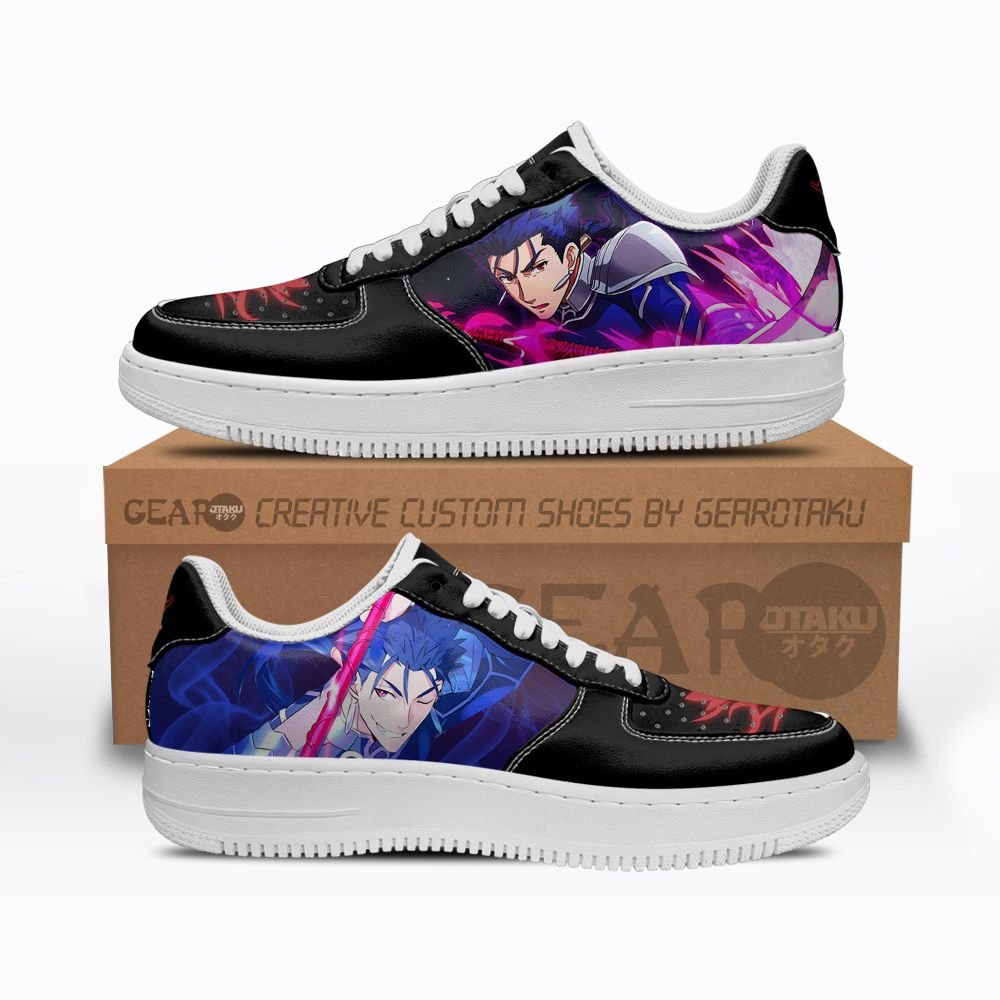Fate Stay Night Lancer Air Shoes Custom Anime Shoes GO1012