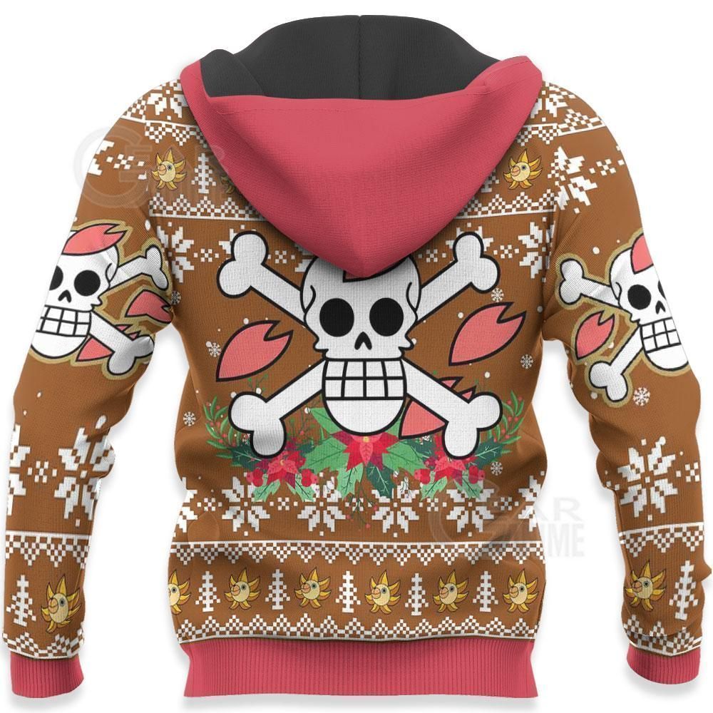 Happy Chopper Ugly Christmas Sweater One Piece Anime Xmas GO0110