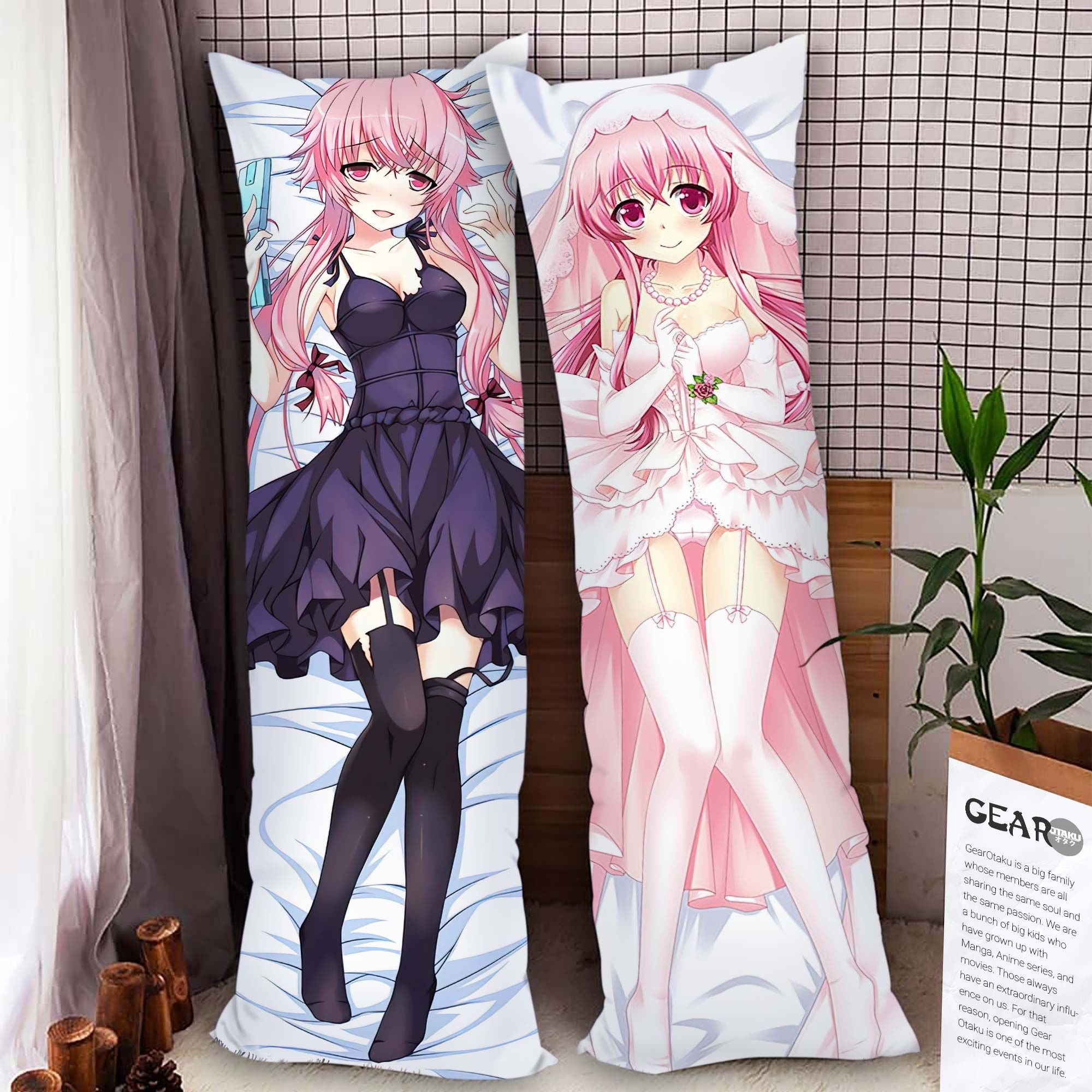 Yuno Gasai Body Pillow Cover Anime Gifts Idea For Otaku Girl Official Merch GO0110