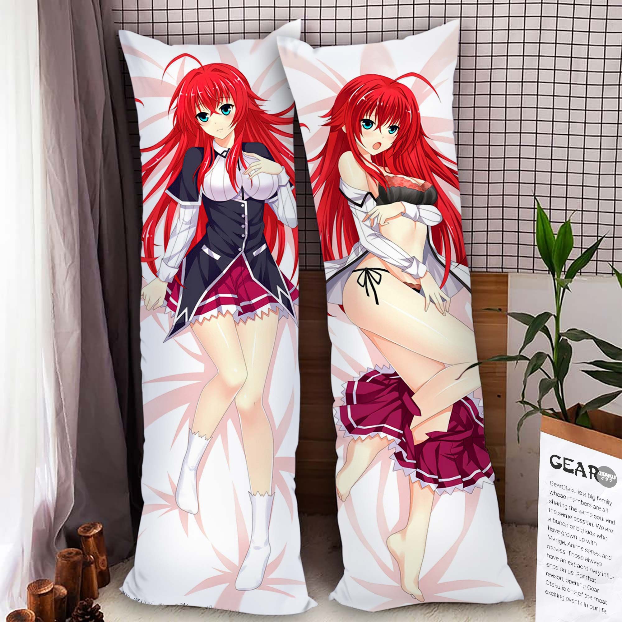 Rias Gremory Body Pillow Cover Anime Gifts Idea For Otaku Girl Official Merch GO0110
