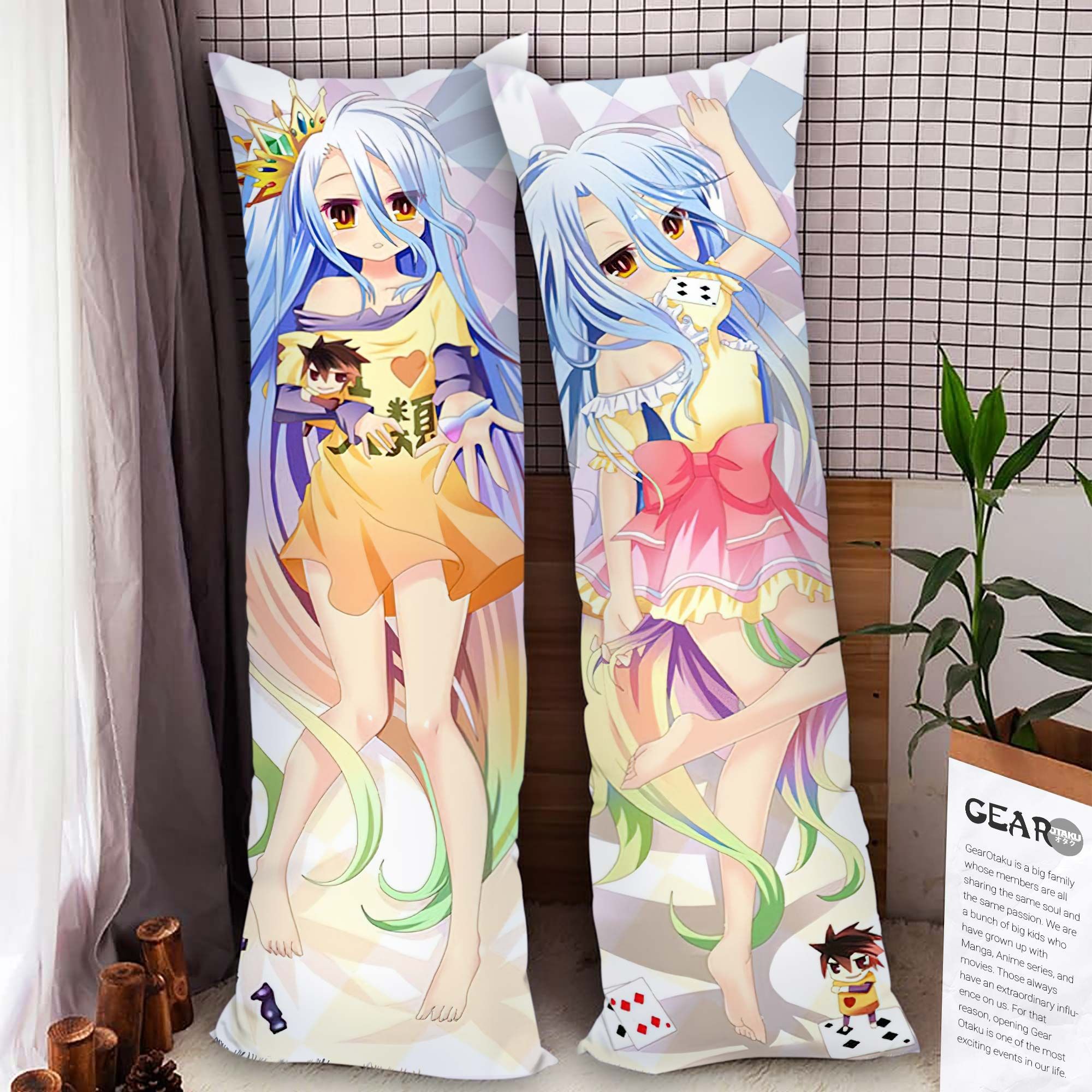 No Game No Life Shiro Body Pillow Cover Anime Gifts Idea For Otaku Girl Official Merch GO0110