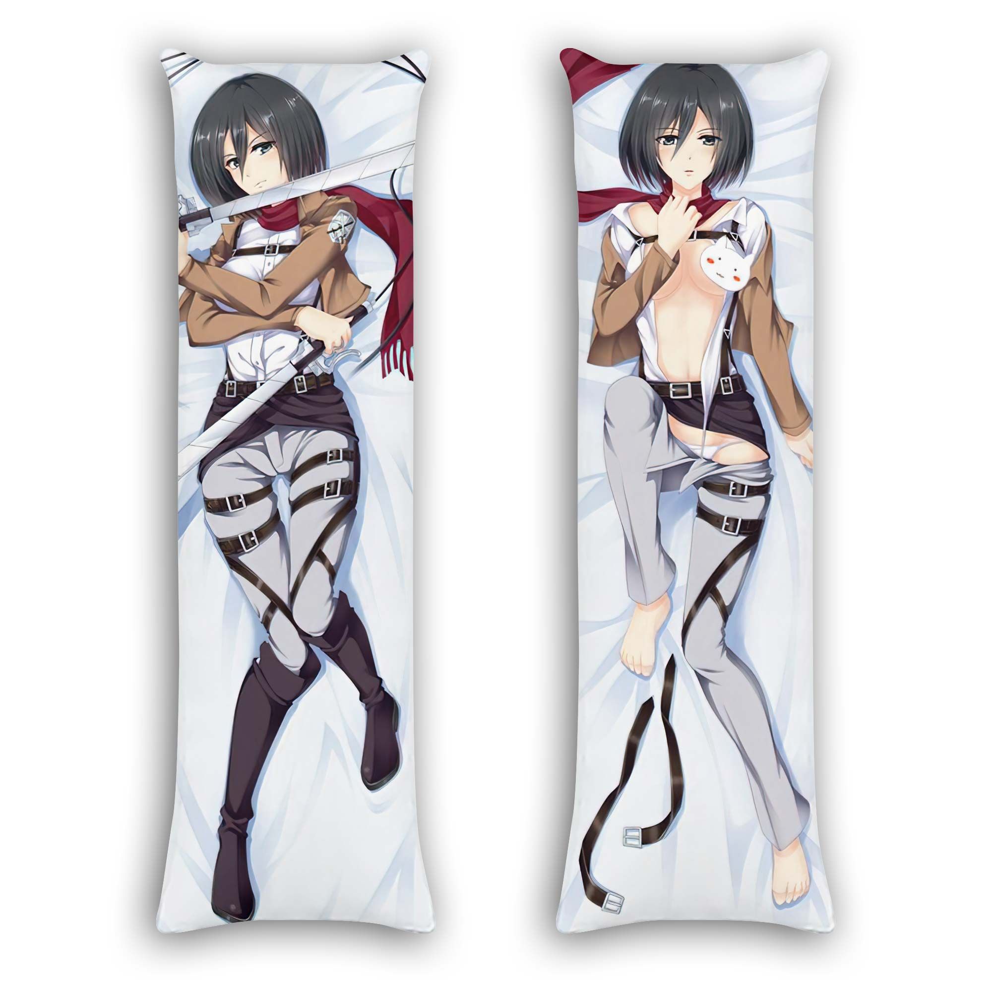 AOT Mikasa Ackerman Body Pillow Cover Anime Gifts Idea For Otaku Girl Official Merch GO0110