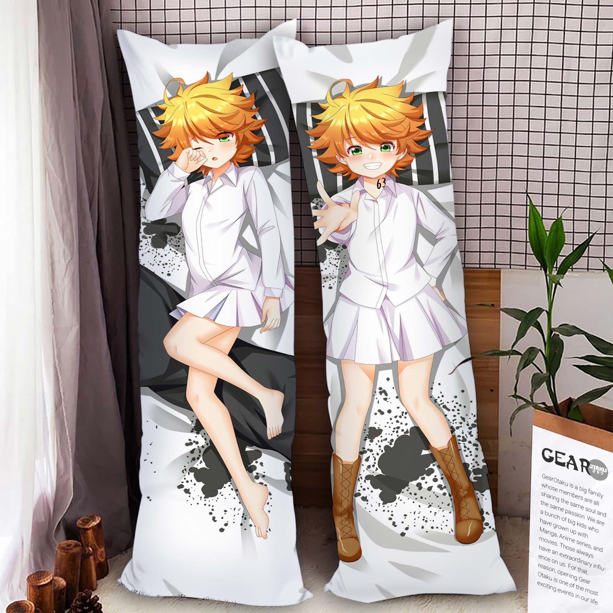 The Promised Neverland Emma Body Pillow Cover Anime Gifts Official Merch GO0110