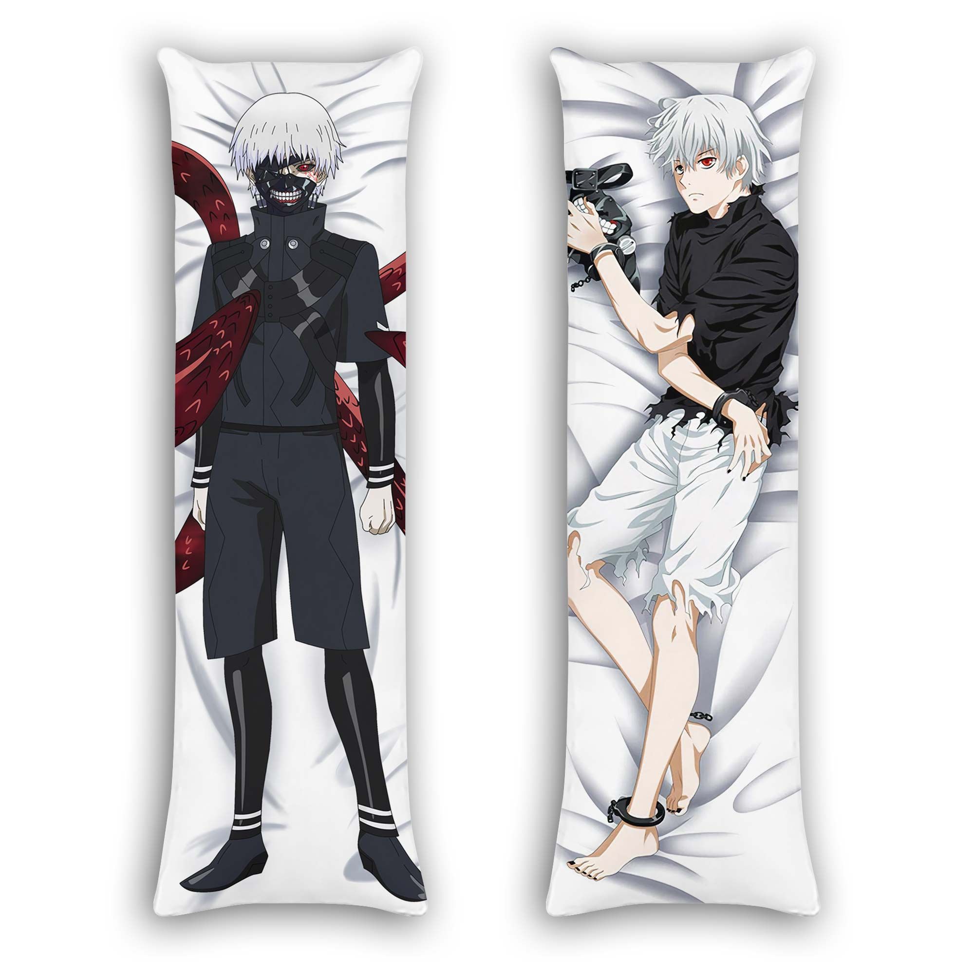 Ken Kaneki Body Pillow Cover Custom Tokyo Ghoul Anime Gifts Official Merch GO0110