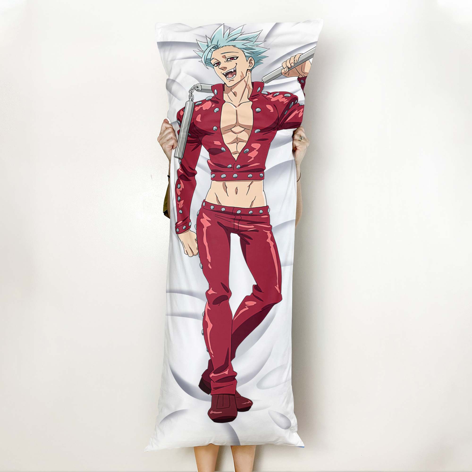 Ban Body Pillow Cover Custom The Seven Deadly Sins Anime Gifts Official Merch GO0110