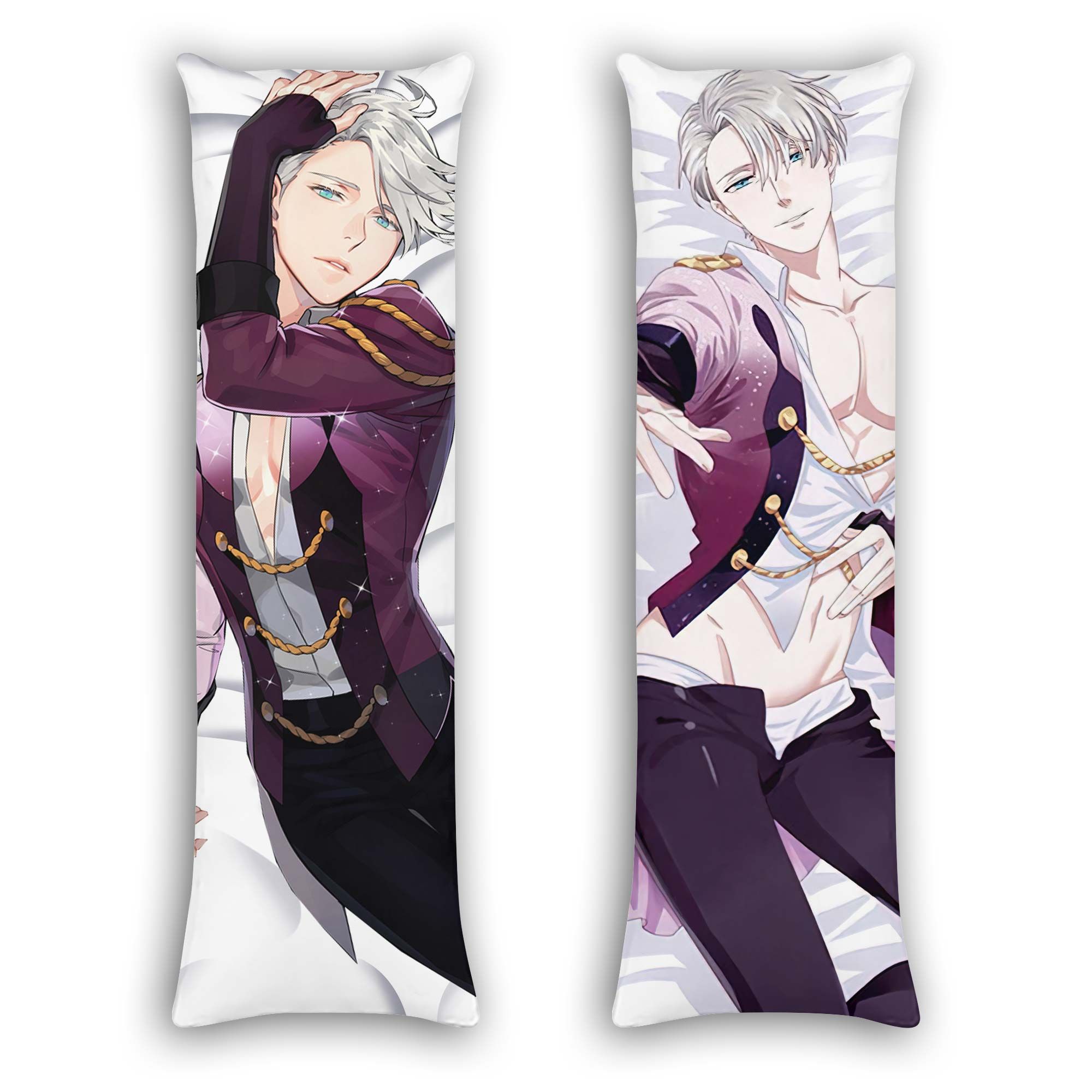 Victor Nikiforov Body Pillow Cover Custom Yuri on Ice Anime Gifts Official Merch GO0110