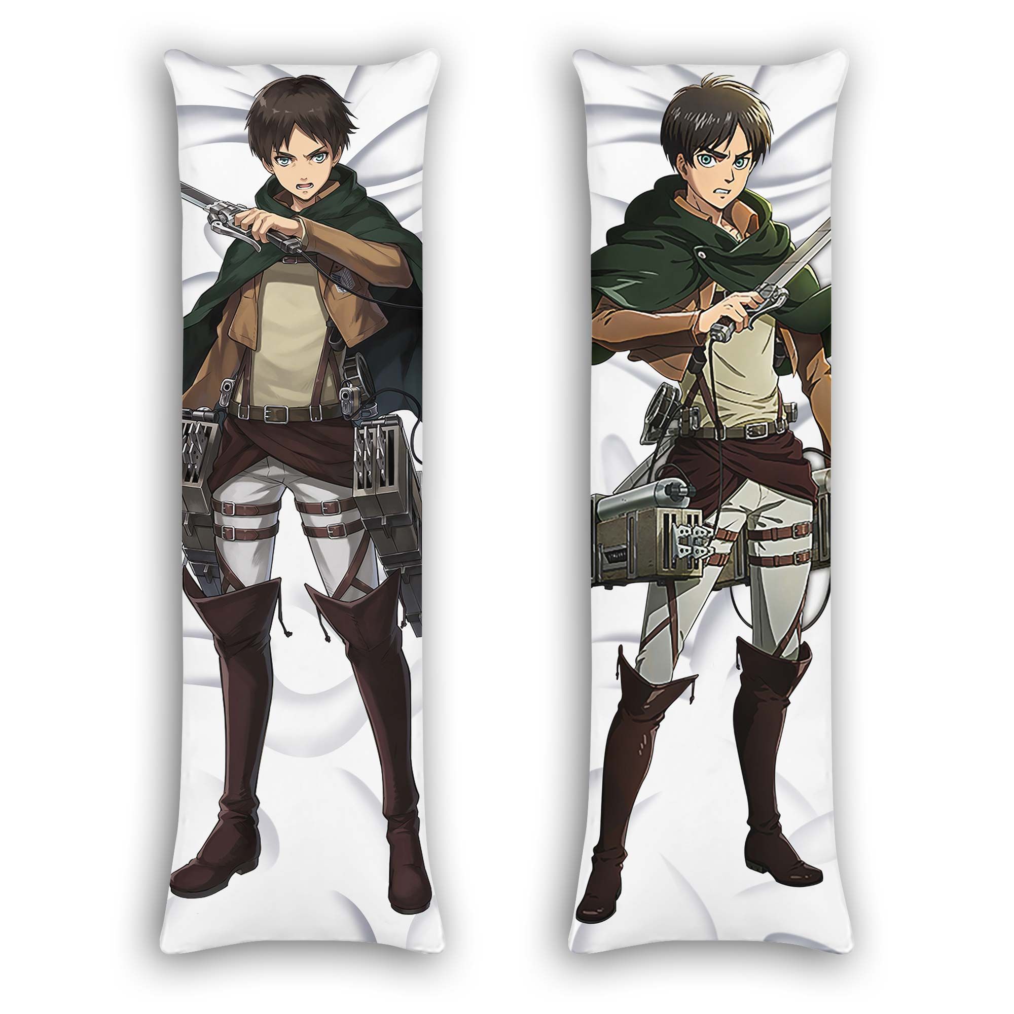 Eren Jaeger Body Pillow Cover Custom Attack On Titan Anime Gifts Official Merch GO0110
