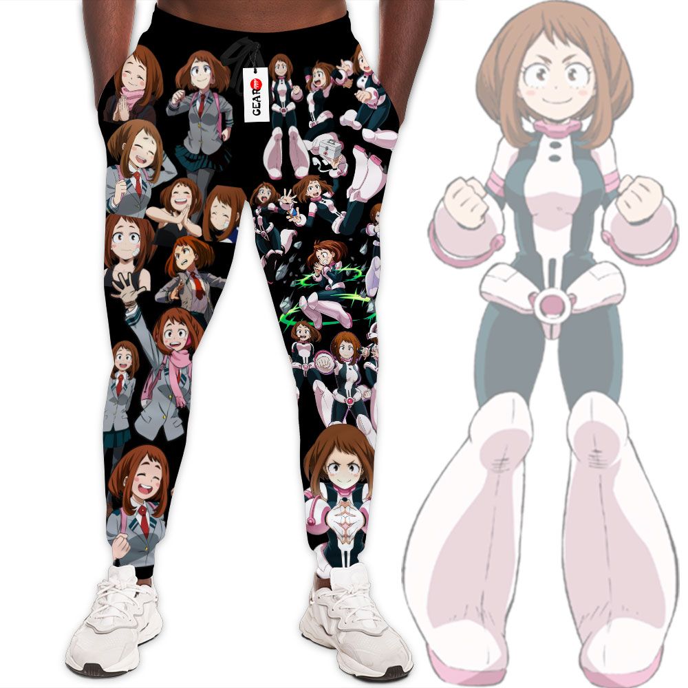 Ochako Uraraka Joggers My Hero Academia Anime Sweatpants G01210