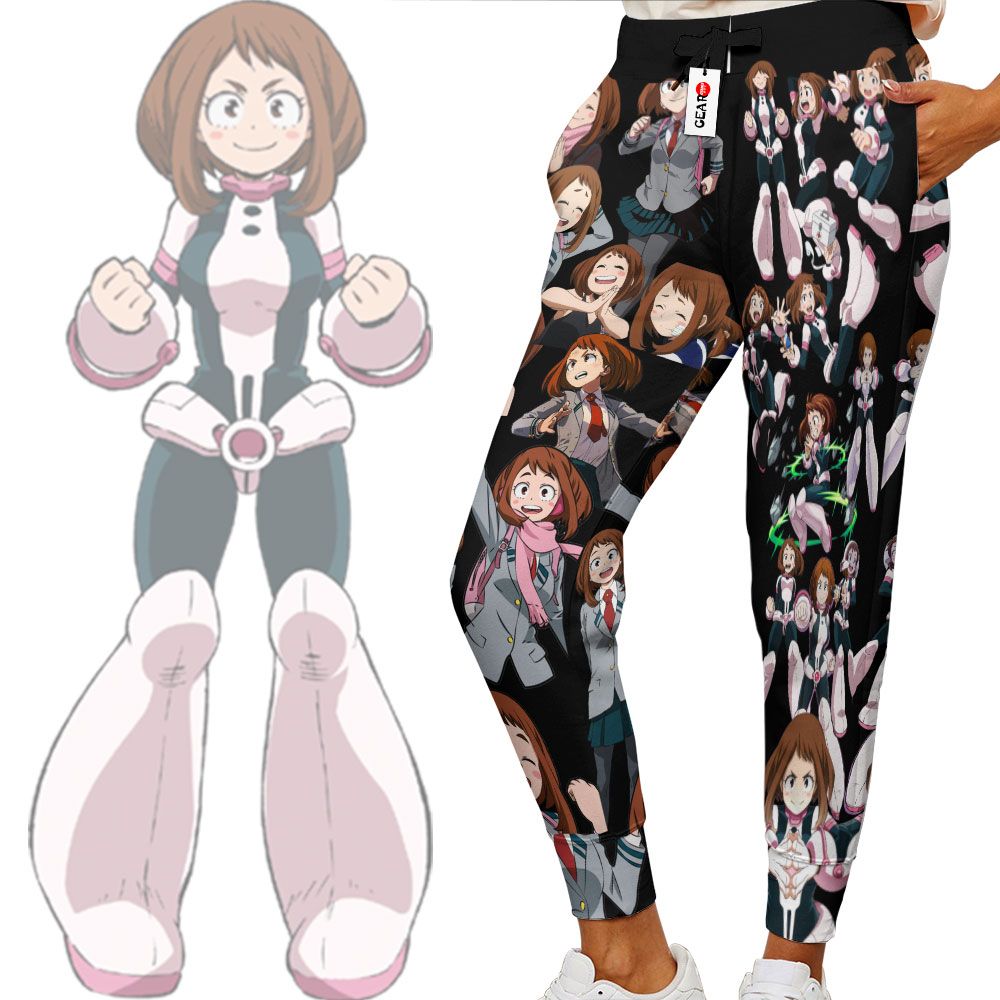 Ochako Uraraka Joggers My Hero Academia Anime Sweatpants G01210