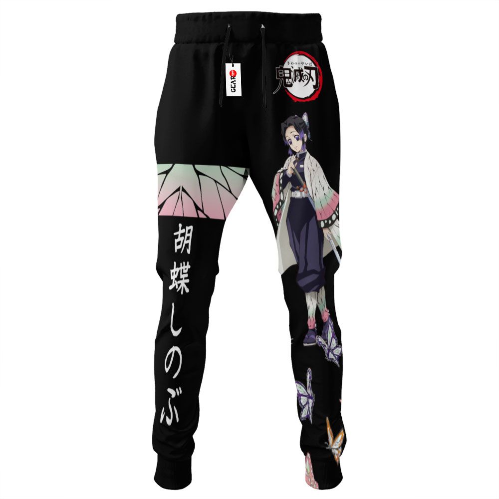 Shinobu Kocho Joggers Custom Anime Demon Slayer Sweatpants G01210