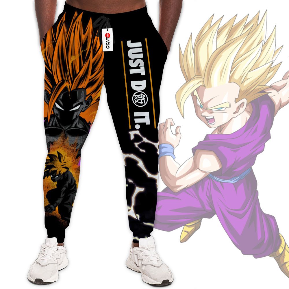 Gohan Joggers Custom Just Do It Dragon Ball Anime Sweatpants G01210