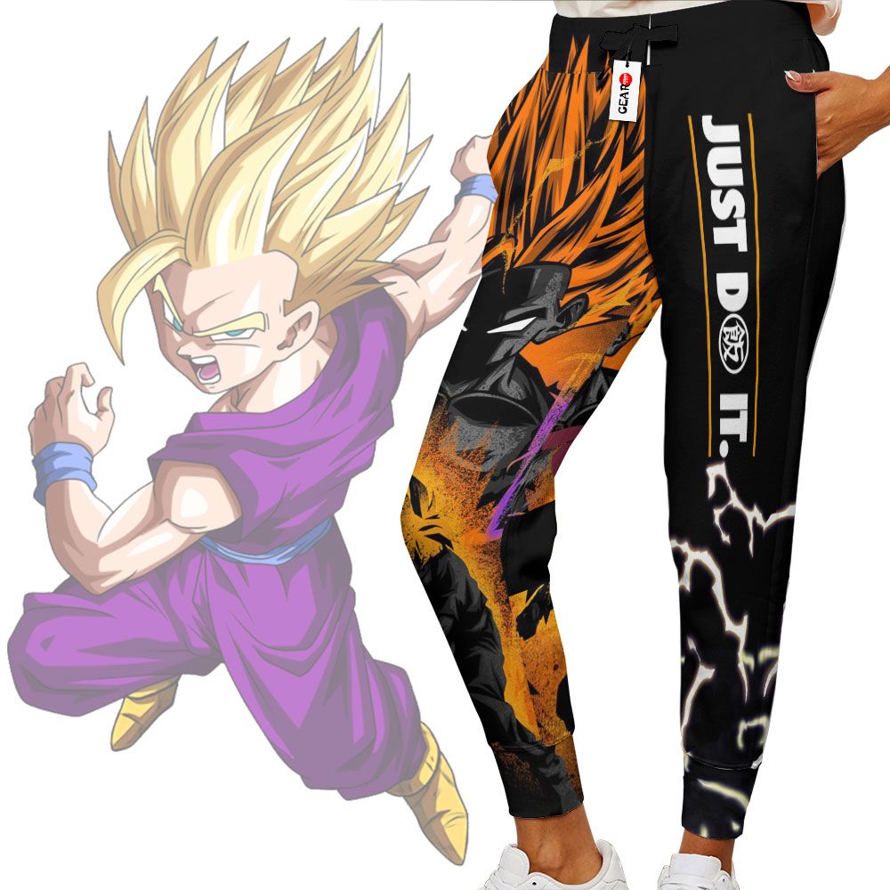 Gohan Joggers Custom Just Do It Dragon Ball Anime Sweatpants G01210