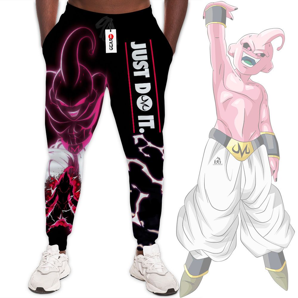 Majin Buu Joggers Custom Just Do It Dragon Ball Anime Sweatpants G01210